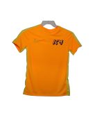 NIKE NARANCSSÁRGA GYEREK KM TRÉNING FELSŐ